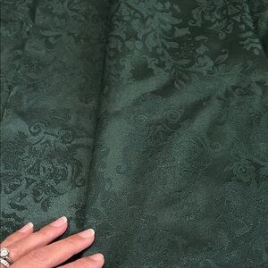 Elegant Dark Green 50x65 rectangular tablecloth